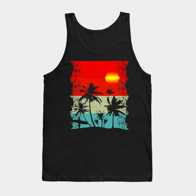 Sunset Tank Top by Design Anbay